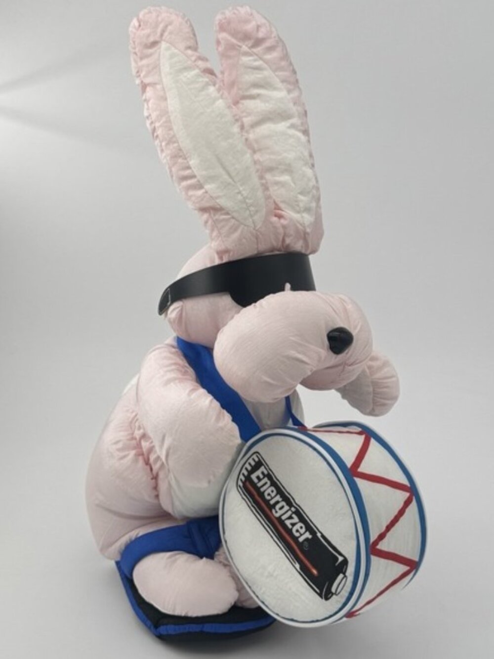 1993 Energizer Bunny Plush 18 Inch Pink Drum Mascot Advertising Toy VTG